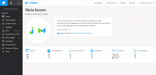 Customer Panel